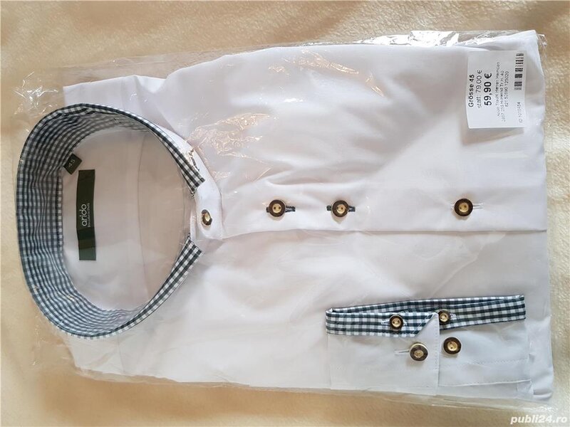 Camasa Barbati Traditionala Tiroleza Arido 45 XL